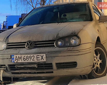 Серый Фольксваген Гольф, объемом двигателя 1.9 л и пробегом 400 тыс. км за 3500 $, фото 1 на Automoto.ua