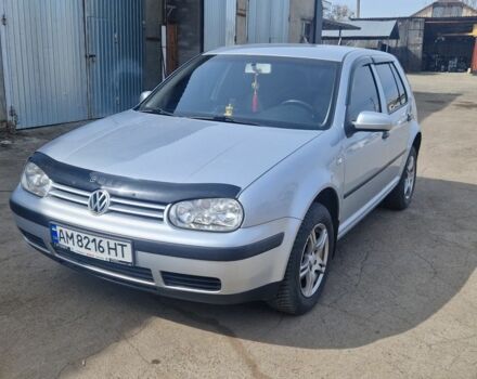 Серый Фольксваген Гольф, объемом двигателя 1.4 л и пробегом 257 тыс. км за 4200 $, фото 1 на Automoto.ua