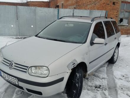 Серый Фольксваген Гольф, объемом двигателя 2 л и пробегом 320 тыс. км за 1350 $, фото 1 на Automoto.ua