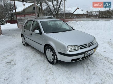 Серый Фольксваген Гольф, объемом двигателя 1.4 л и пробегом 237 тыс. км за 3850 $, фото 1 на Automoto.ua