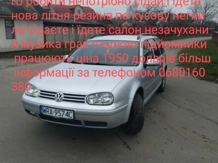 Серый Фольксваген Гольф, объемом двигателя 1.9 л и пробегом 100 тыс. км за 2000 $, фото 1 на Automoto.ua