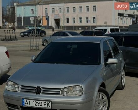 Серый Фольксваген Гольф, объемом двигателя 1.6 л и пробегом 239 тыс. км за 4600 $, фото 1 на Automoto.ua