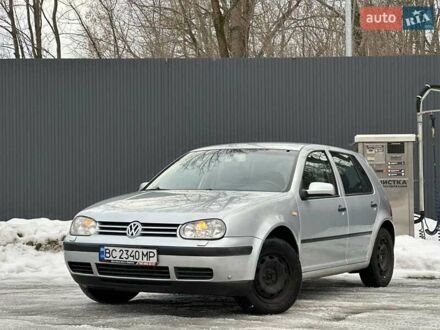 Серый Фольксваген Гольф, объемом двигателя 1.6 л и пробегом 179 тыс. км за 3650 $, фото 1 на Automoto.ua