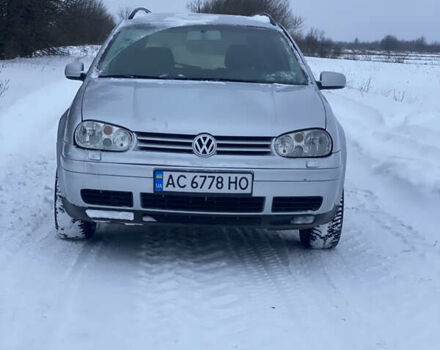 Сірий Фольксваген Гольф, об'ємом двигуна 1.9 л та пробігом 316 тис. км за 4300 $, фото 1 на Automoto.ua