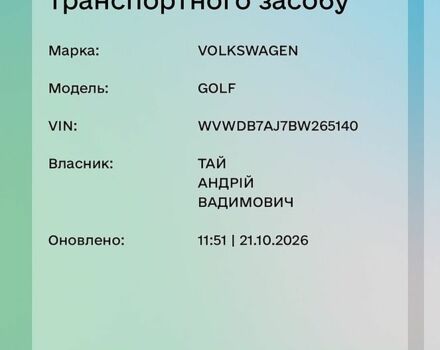 Серый Фольксваген Гольф, объемом двигателя 2.48 л и пробегом 281 тыс. км за 6000 $, фото 1 на Automoto.ua