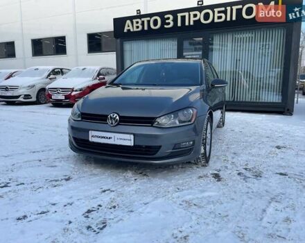 Серый Фольксваген Гольф, объемом двигателя 1.8 л и пробегом 210 тыс. км за 9499 $, фото 1 на Automoto.ua