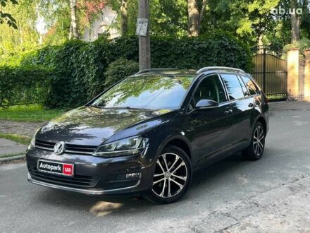 Сірий Фольксваген Гольф, об'ємом двигуна 2 л та пробігом 205 тис. км за 11990 $, фото 1 на Automoto.ua