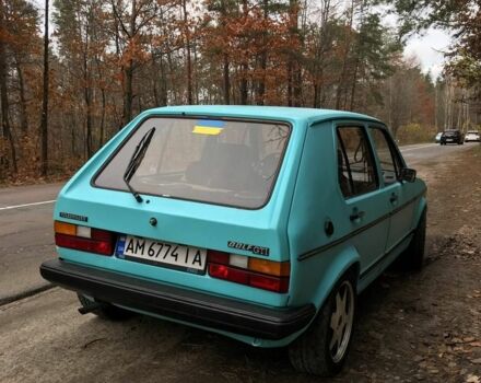 Синий Фольксваген Гольф, объемом двигателя 1.3 л и пробегом 232 тыс. км за 2500 $, фото 3 на Automoto.ua