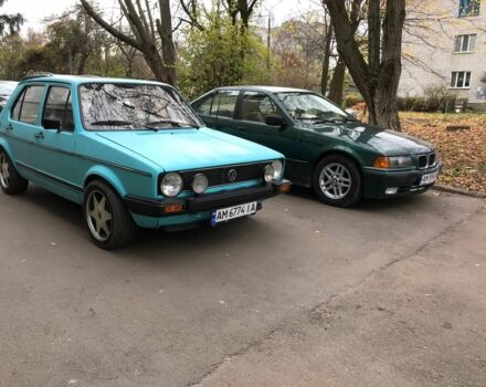 Синий Фольксваген Гольф, объемом двигателя 1.3 л и пробегом 232 тыс. км за 2500 $, фото 6 на Automoto.ua