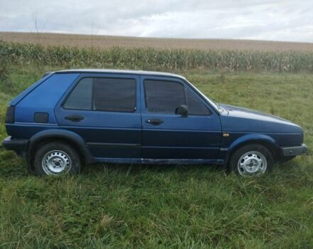 Синій Фольксваген Гольф, об'ємом двигуна 1.6 л та пробігом 200 тис. км за 1100 $, фото 1 на Automoto.ua
