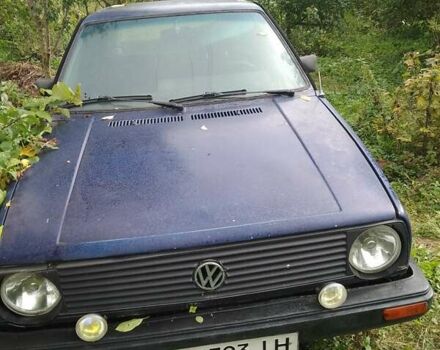 Синий Фольксваген Гольф, объемом двигателя 1.6 л и пробегом 315 тыс. км за 481 $, фото 1 на Automoto.ua