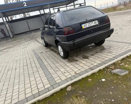 Синий Фольксваген Гольф, объемом двигателя 1.6 л и пробегом 378 тыс. км за 1700 $, фото 4 на Automoto.ua