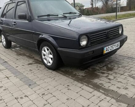 Синий Фольксваген Гольф, объемом двигателя 1.6 л и пробегом 378 тыс. км за 1700 $, фото 1 на Automoto.ua