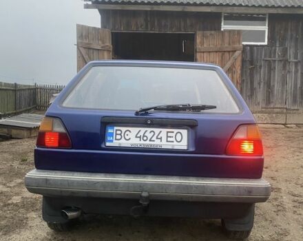 Синий Фольксваген Гольф, объемом двигателя 1.6 л и пробегом 286 тыс. км за 1500 $, фото 3 на Automoto.ua