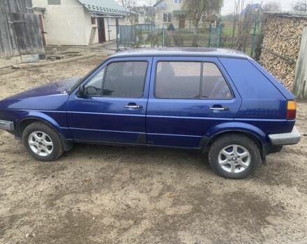 Синий Фольксваген Гольф, объемом двигателя 1.6 л и пробегом 286 тыс. км за 1500 $, фото 5 на Automoto.ua