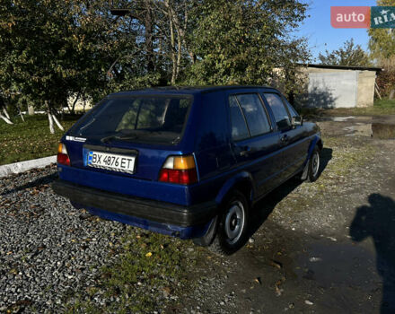 Синий Фольксваген Гольф, объемом двигателя 1.27 л и пробегом 300 тыс. км за 1550 $, фото 3 на Automoto.ua