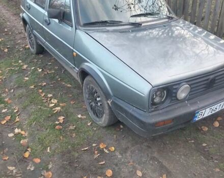 Синий Фольксваген Гольф, объемом двигателя 1.78 л и пробегом 475 тыс. км за 1220 $, фото 2 на Automoto.ua