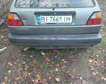 Синий Фольксваген Гольф, объемом двигателя 1.78 л и пробегом 475 тыс. км за 1220 $, фото 5 на Automoto.ua