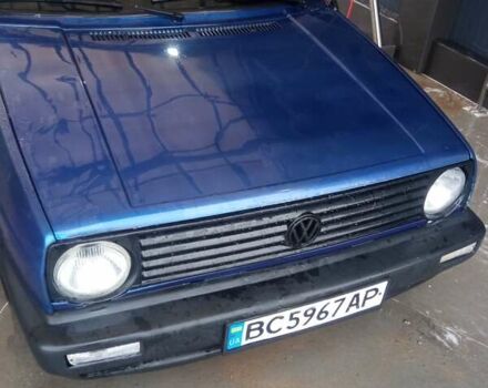 Синий Фольксваген Гольф, объемом двигателя 1.78 л и пробегом 312 тыс. км за 1500 $, фото 3 на Automoto.ua