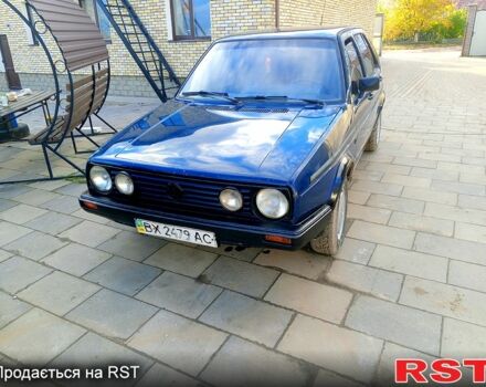 Фольксваген Гольф 1987 в Ярмолинцы на Automoto.ua Синий Фольксваген Гольф, объемом двигателя 1.3 л и пробегом 222 тыс. км за 1250 $, фото 10 на Automoto.ua