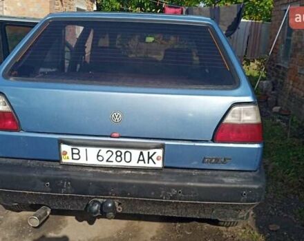 Синий Фольксваген Гольф, объемом двигателя 1.6 л и пробегом 500 тыс. км за 1500 $, фото 5 на Automoto.ua