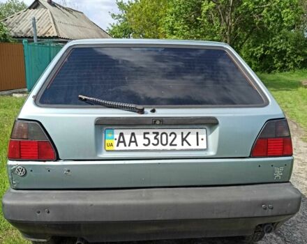 Синий Фольксваген Гольф, объемом двигателя 1.8 л и пробегом 468 тыс. км за 600 $, фото 2 на Automoto.ua