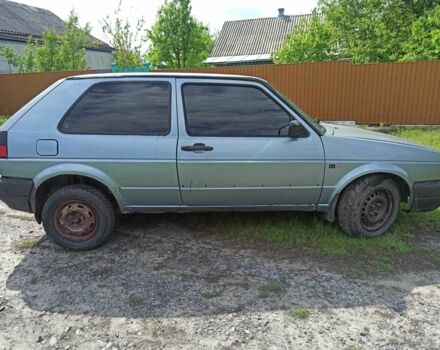 Синий Фольксваген Гольф, объемом двигателя 1.8 л и пробегом 468 тыс. км за 600 $, фото 3 на Automoto.ua