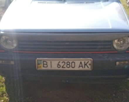 Синий Фольксваген Гольф, объемом двигателя 1.6 л и пробегом 500 тыс. км за 1500 $, фото 1 на Automoto.ua