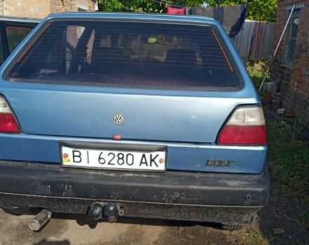 Синий Фольксваген Гольф, объемом двигателя 1.6 л и пробегом 500 тыс. км за 1500 $, фото 6 на Automoto.ua