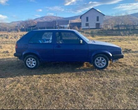 Синий Фольксваген Гольф, объемом двигателя 1.3 л и пробегом 218 тыс. км за 760 $, фото 1 на Automoto.ua