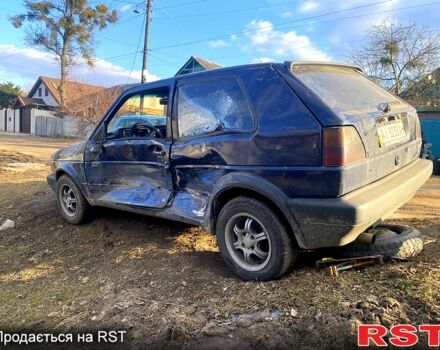 Синій Фольксваген Гольф, об'ємом двигуна 1.8 л та пробігом 160 тис. км за 500 $, фото 1 на Automoto.ua