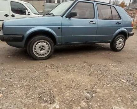 Синий Фольксваген Гольф, объемом двигателя 1.6 л и пробегом 50 тыс. км за 1850 $, фото 1 на Automoto.ua