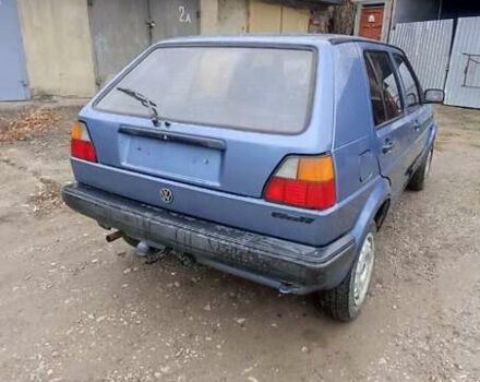 Синий Фольксваген Гольф, объемом двигателя 1.6 л и пробегом 50 тыс. км за 1850 $, фото 5 на Automoto.ua