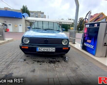 Синий Фольксваген Гольф, объемом двигателя 1.6 л и пробегом 350 тыс. км за 1000 $, фото 1 на Automoto.ua