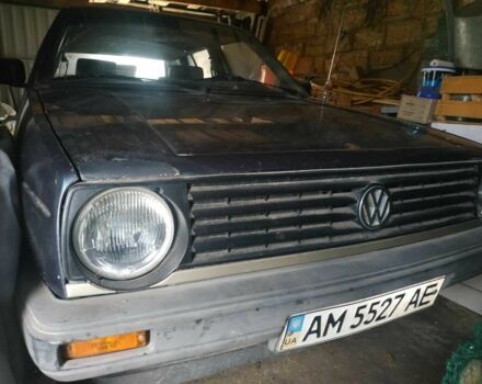 Синий Фольксваген Гольф, объемом двигателя 1.3 л и пробегом 350 тыс. км за 1100 $, фото 3 на Automoto.ua