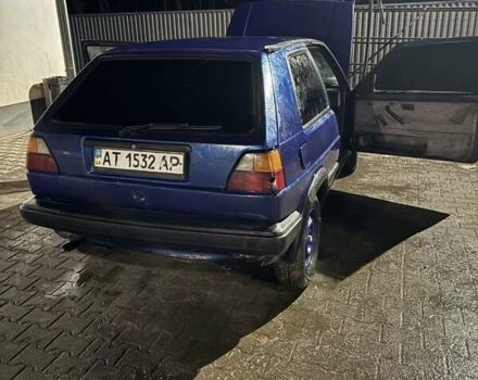 Синий Фольксваген Гольф, объемом двигателя 1.3 л и пробегом 460 тыс. км за 800 $, фото 4 на Automoto.ua