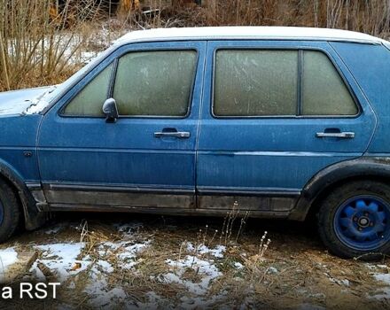 Синий Фольксваген Гольф, объемом двигателя 13 л и пробегом 198 тыс. км за 750 $, фото 2 на Automoto.ua