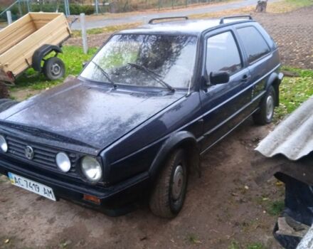 Синій Фольксваген Гольф, об'ємом двигуна 1.6 л та пробігом 80 тис. км за 882 $, фото 1 на Automoto.ua