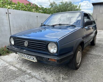 Синий Фольксваген Гольф, объемом двигателя 1.8 л и пробегом 250 тыс. км за 1200 $, фото 3 на Automoto.ua