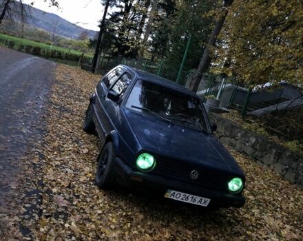 Синий Фольксваген Гольф, объемом двигателя 1.3 л и пробегом 200 тыс. км за 800 $, фото 4 на Automoto.ua