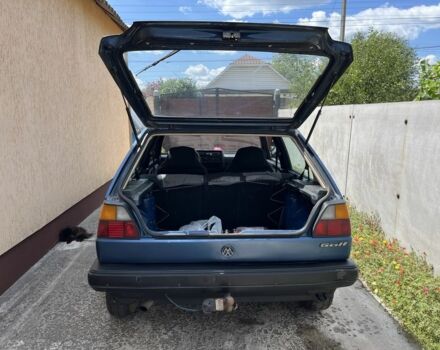 Синий Фольксваген Гольф, объемом двигателя 1.8 л и пробегом 250 тыс. км за 1200 $, фото 1 на Automoto.ua