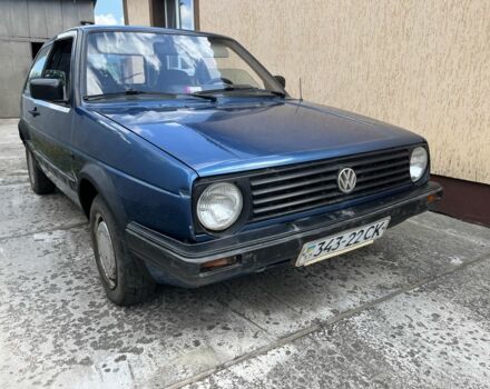 Синий Фольксваген Гольф, объемом двигателя 1.8 л и пробегом 250 тыс. км за 1200 $, фото 4 на Automoto.ua