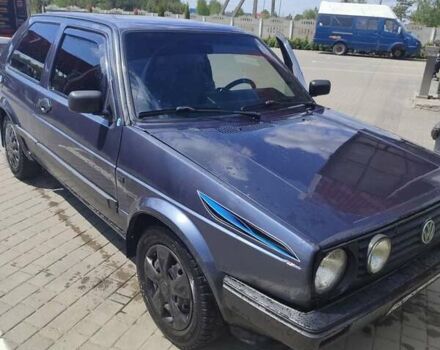 Синий Фольксваген Гольф, объемом двигателя 1.3 л и пробегом 367 тыс. км за 2100 $, фото 1 на Automoto.ua