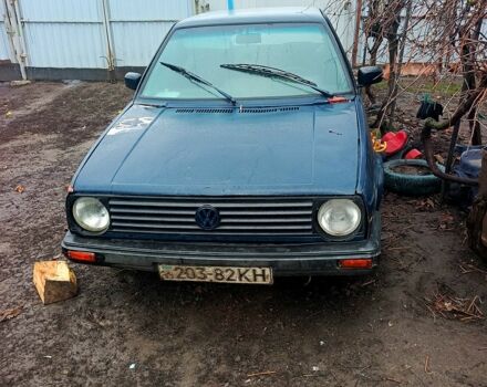 Синий Фольксваген Гольф, объемом двигателя 1.6 л и пробегом 290 тыс. км за 700 $, фото 2 на Automoto.ua