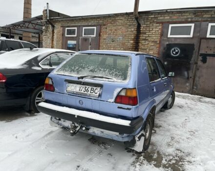 Синий Фольксваген Гольф, объемом двигателя 1.6 л и пробегом 352 тыс. км за 1750 $, фото 2 на Automoto.ua