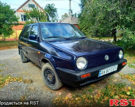 Синий Фольксваген Гольф, объемом двигателя 1.8 л и пробегом 121 тыс. км за 1000 $, фото 7 на Automoto.ua