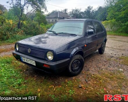 Синий Фольксваген Гольф, объемом двигателя 1.8 л и пробегом 121 тыс. км за 1000 $, фото 5 на Automoto.ua