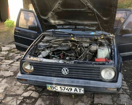 Синій Фольксваген Гольф, об'ємом двигуна 1.6 л та пробігом 300 тис. км за 500 $, фото 3 на Automoto.ua