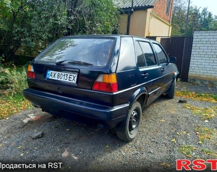 Синий Фольксваген Гольф, объемом двигателя 1.8 л и пробегом 121 тыс. км за 1000 $, фото 1 на Automoto.ua