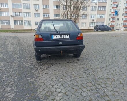 Синий Фольксваген Гольф, объемом двигателя 1.6 л и пробегом 270 тыс. км за 1200 $, фото 3 на Automoto.ua